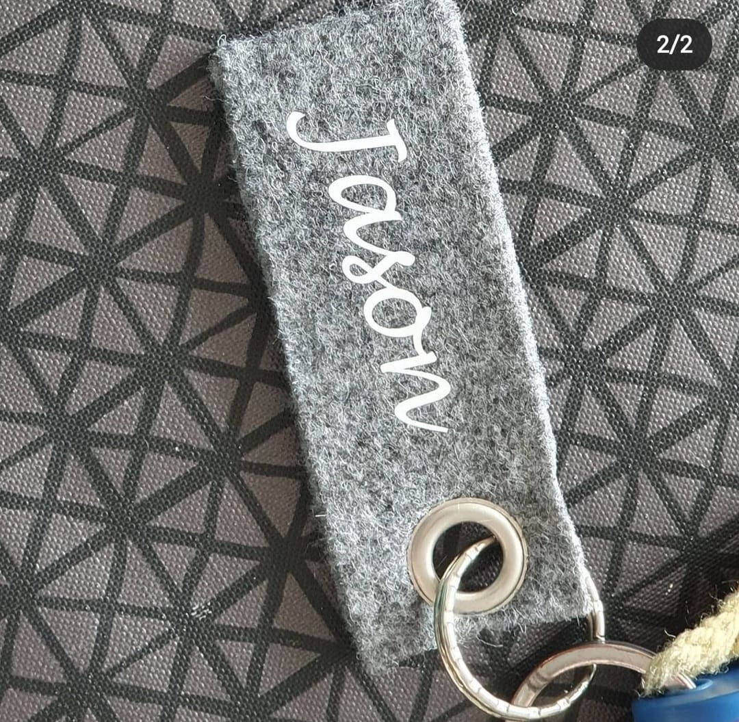 Sleutelhanger met eigen bedrukking