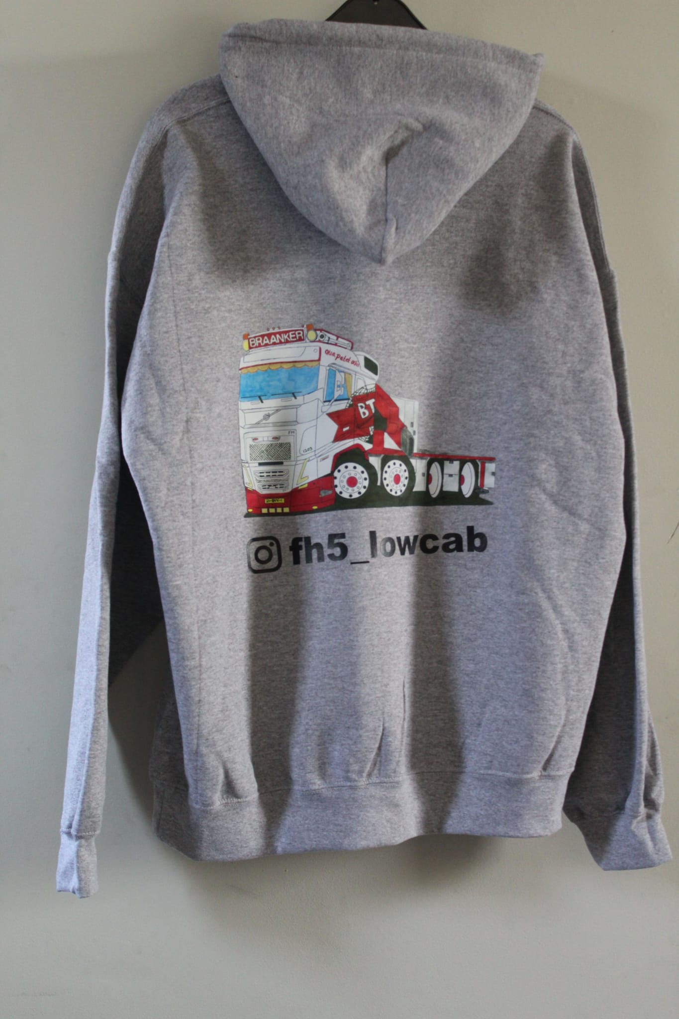 Hoodie vrachtwagen